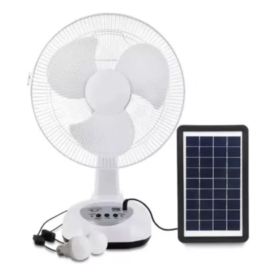 Miniatura 2 de Ventilador Recargable Solar Panel GD8019